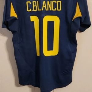 Club America Aguilas authentic Nike jersey Size MEDIUM 2004-2005 C.BLANCO #10